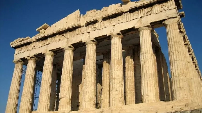 إنجازات الحضارة الإغريقية وأنواع مبانيها الأثرية