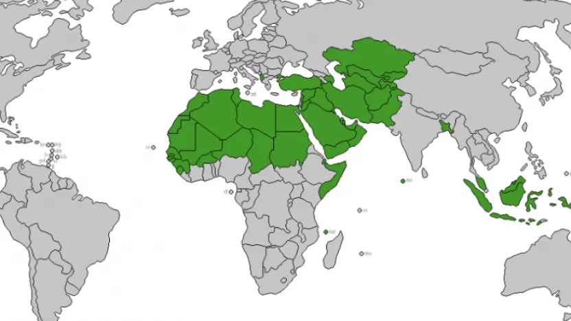 كم عدد الدول الإسلامية في العالم؟