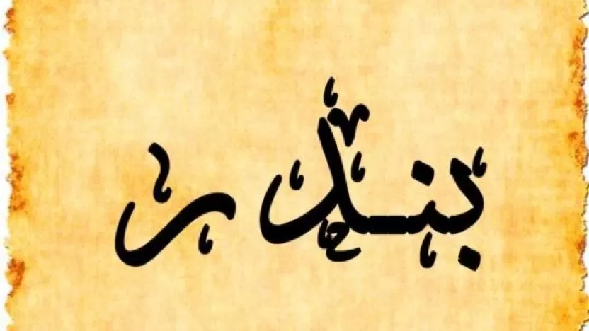 معنى اسم بندر وصفاته في علم النفس واللغة العربية