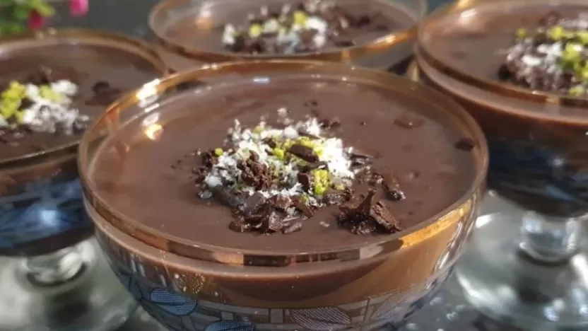 طريقة عمل حلى بودنج الشوكولاته التركي