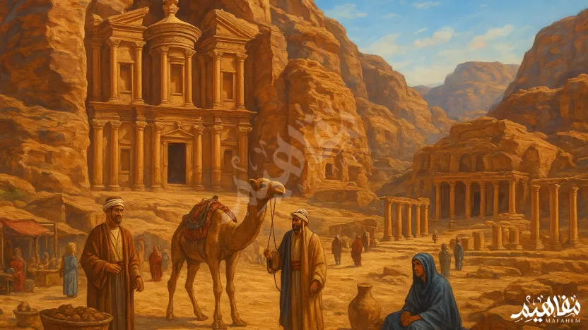 معلومات عن الحضارة النبطية معلومات عن الحضارة النبطية