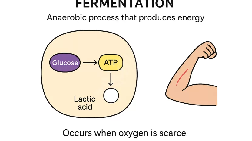تسمى العملية التي ينتج عنها تحرير الطاقة عندما لا تتوافر كميات كافية من الأكسجين