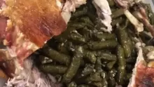 طريقة عمل خروف محشي بورق العنب و الكوسا