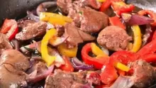 طريقة عمل طبق كبدة العجل بالبصل