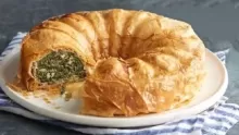طريقة عمل طبق فطيرة سبانخ بالبف باستري