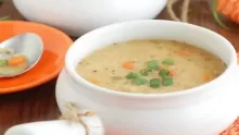طريقة عمل شوربة الشوفان بلسان العصفور للاطفال