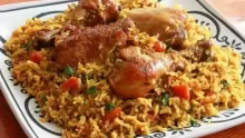 طريقة عمل طبق الكبسة الاردنية بالدجاج