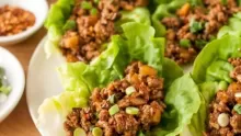 طريقة عمل طبق لحم الخس الصيني اللذيذ