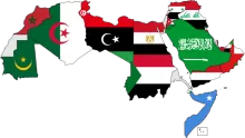 ما هي أسماء الدول العربية في قارات العالم