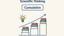 من سمات التفكير العلمي التراكمية
