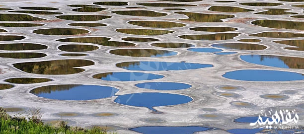 Spotted lake, Canada Spotted lake, Canada