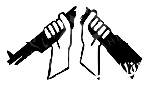 البندقية المكسور رمز للسلام البندقية المكسور رمز للسلام