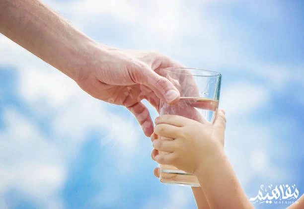 شرب الماء
