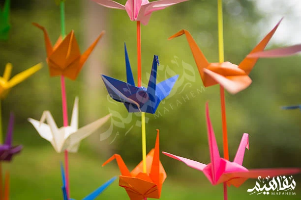 طائر الكركي الورقي طائر الكركي الورقي