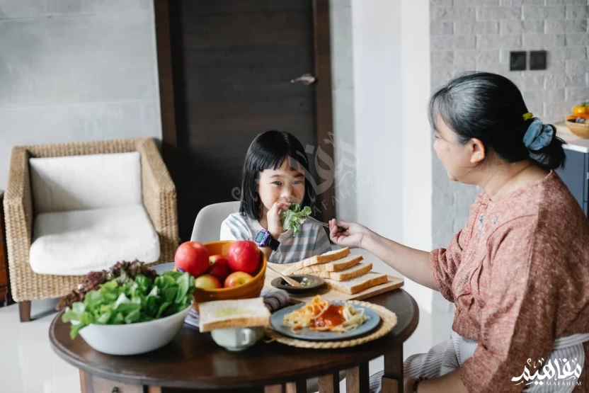 تناول الفواكه والخضروات