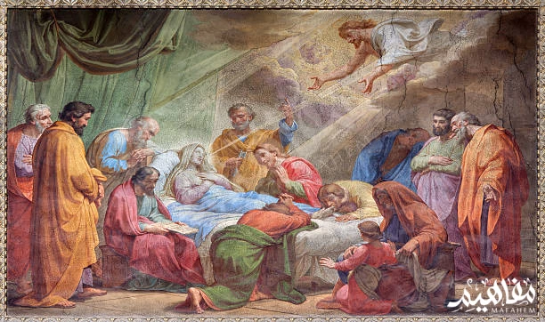 Virgin's death painting Virgin's death painting