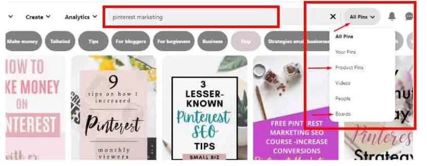 طبيعة عمل موقع بنترست طبيعة عمل موقع بنترست