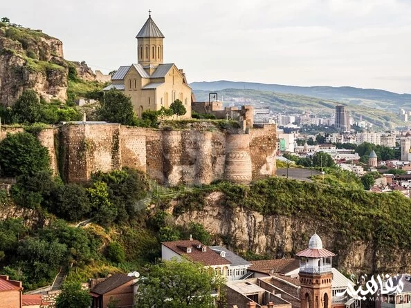Narikala Castle in Georgia Narikala Castle in Georgia