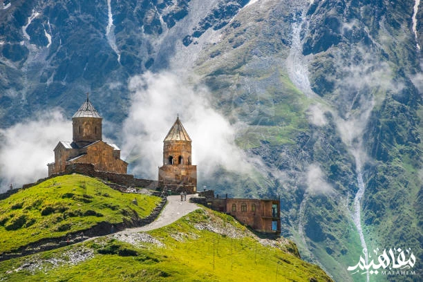 Mount Kazbek in Georgia Mount Kazbek in Georgia