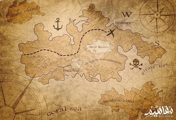 خريطة القراصنة خريطة القراصنة
