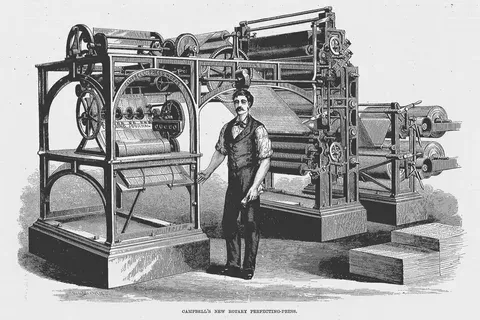 وسائل_الاتصال_القديمة_الطباعة