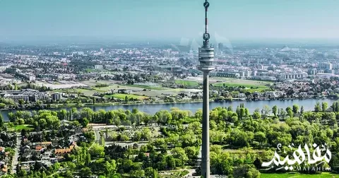 برج وجزيرة الدانوب في فيينا