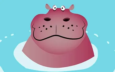 قصص_أطفال_قصيرة_فرس_النهر