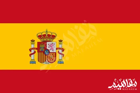 علم إسبانيا