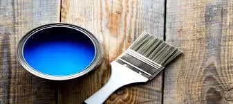 اللون الأزرق والأخضر في الدهانات