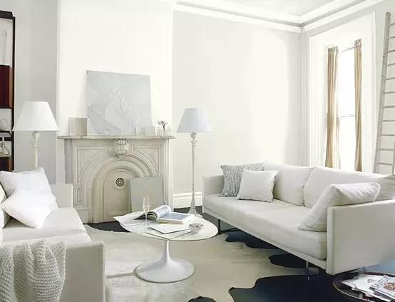 اللون الأبيض الدخاني في الدهانات