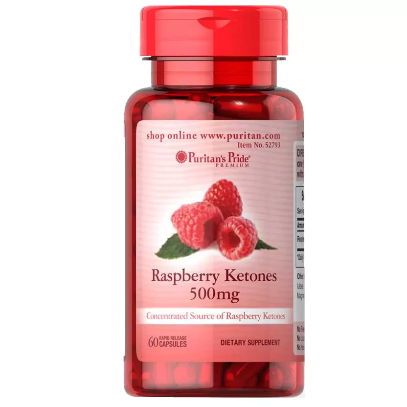 كبسولات راسبيري كيتون الاصلية 500 كبسولات راسبيري كيتون الاصلية 500
