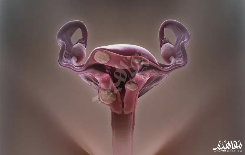 شكل-الورم-الليفي-في-الرحم