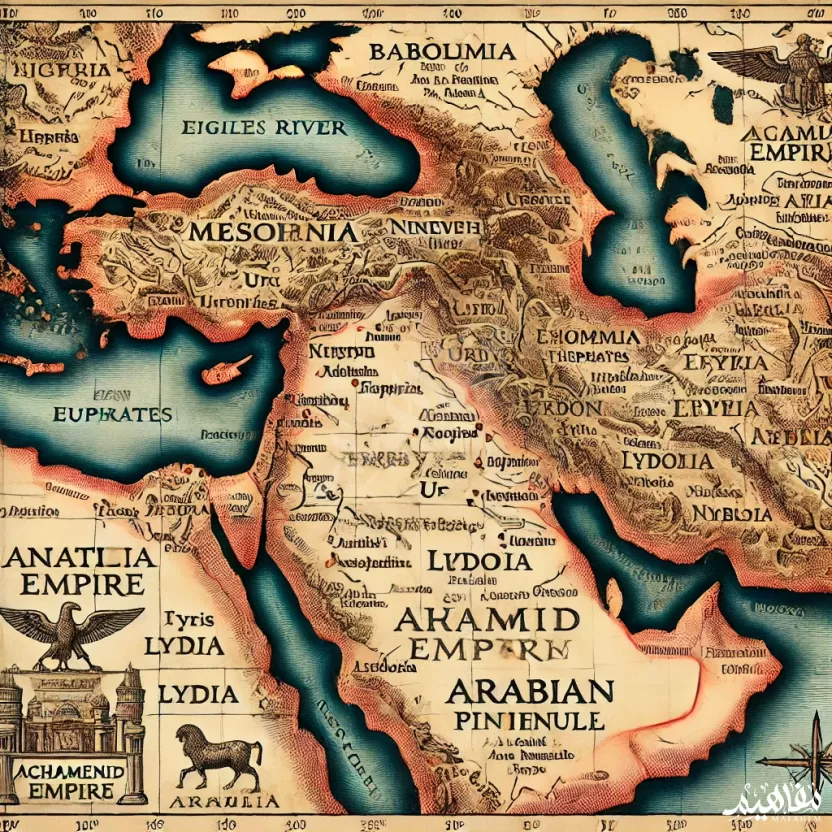 خريطة الشرق الأدنى القديم