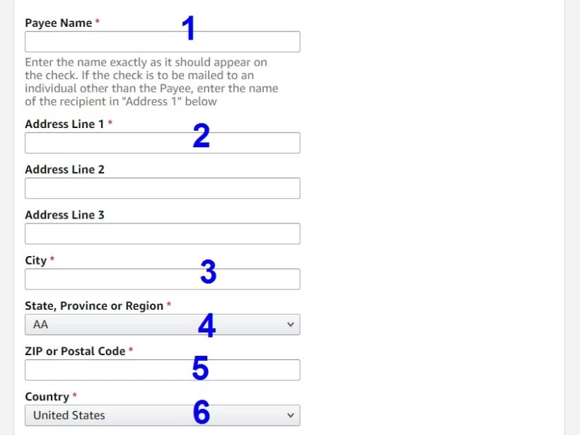 التسجيل على امازون افلييت التسجيل على امازون افلييت