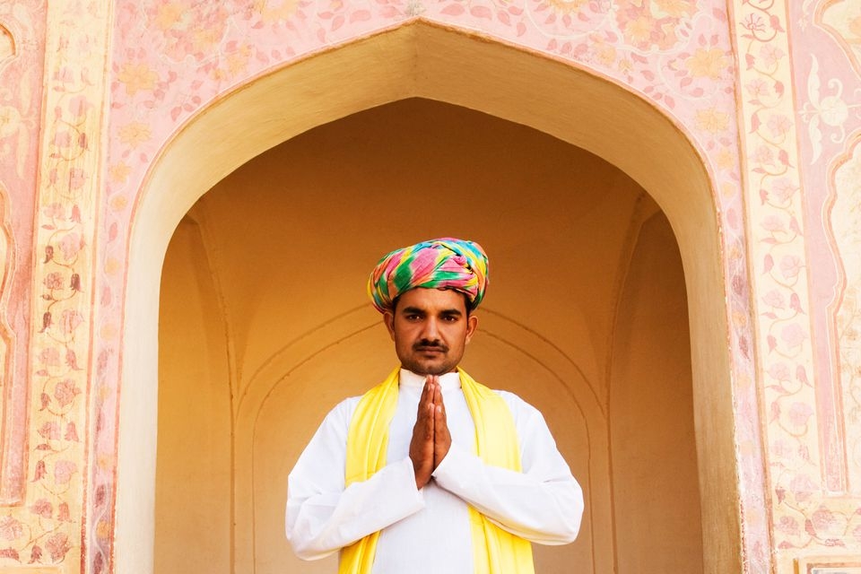 ناماستي في الهند