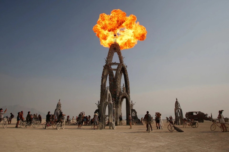 مهرجان burning man، الولايات المتحدة الأمريكية